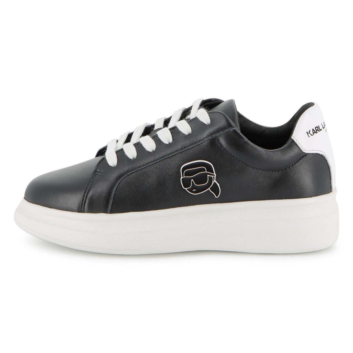 Baskets en cuir