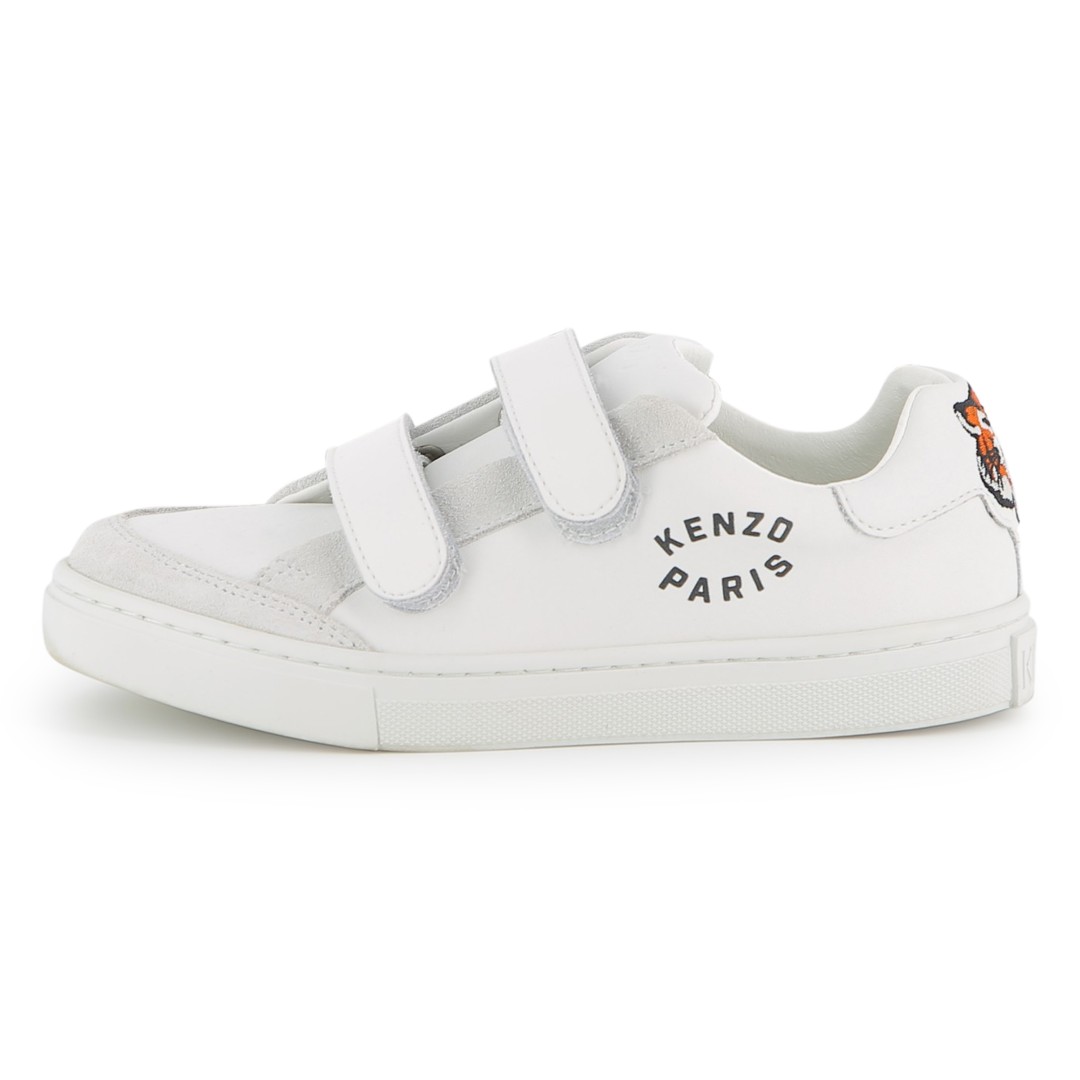 Baskets en cuir