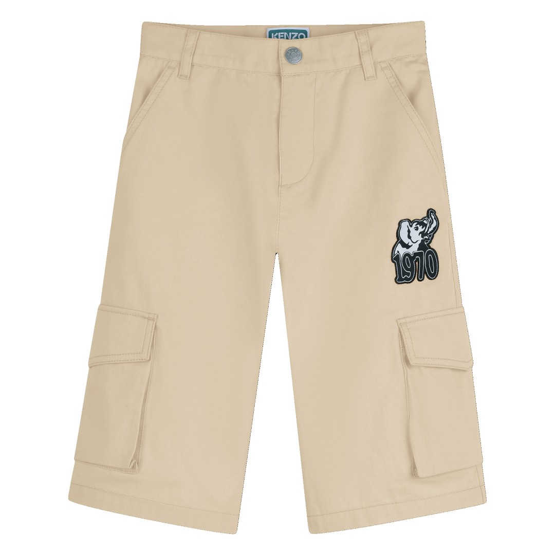 Bermuda en satin de coton