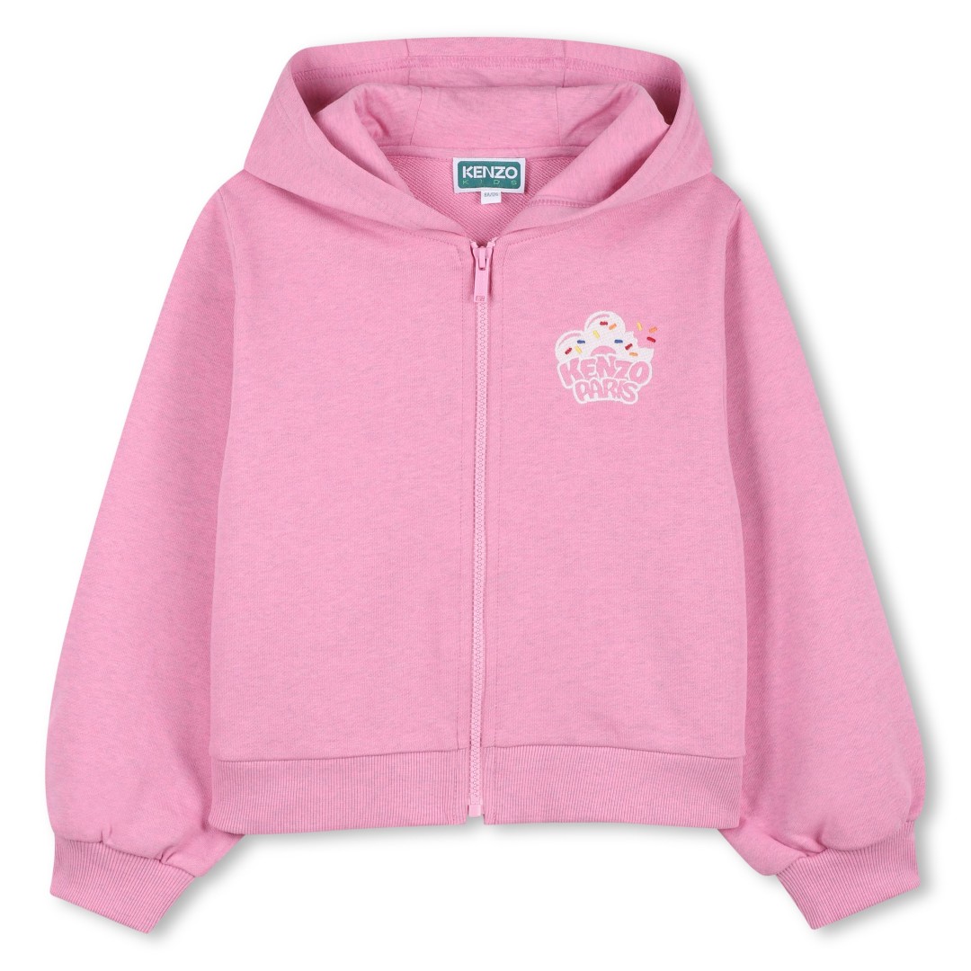 Cardigan de jogging à capuche