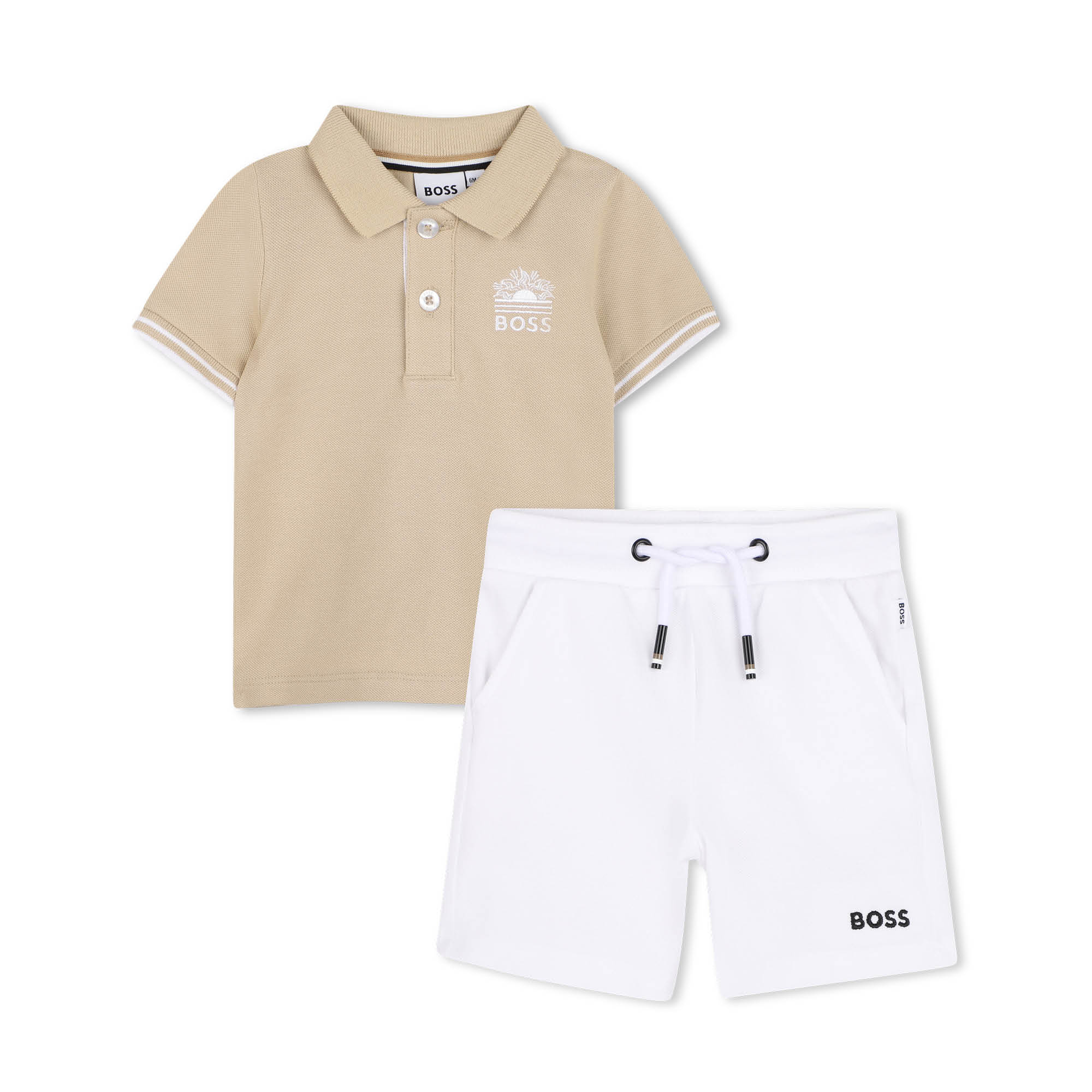 Ensemble polo et bermuda