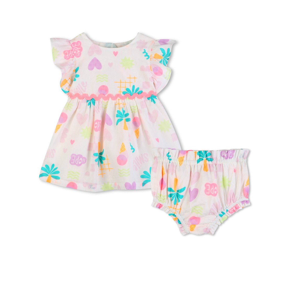 Ensemble robe et culotte bouffante