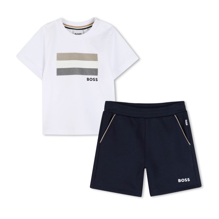 Ensemble tee-shirt et bermuda