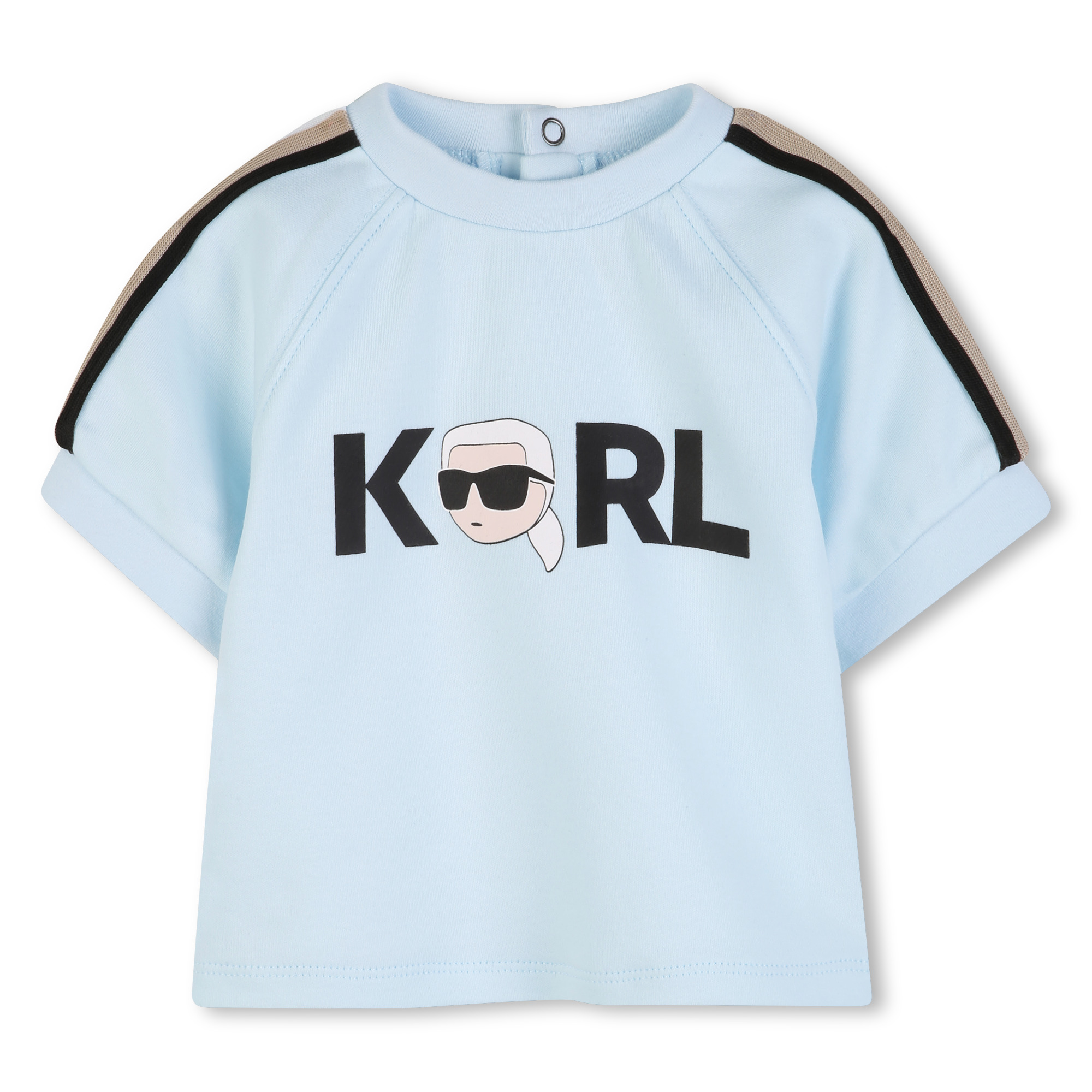 Ensemble tee-shirt et short en denim – Image 3