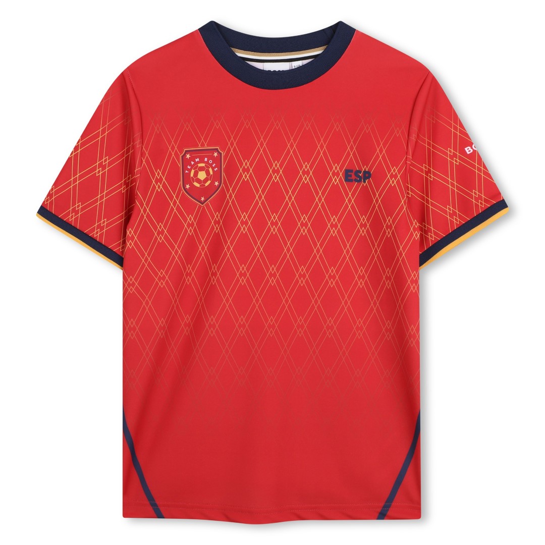 Maillot de football col rond