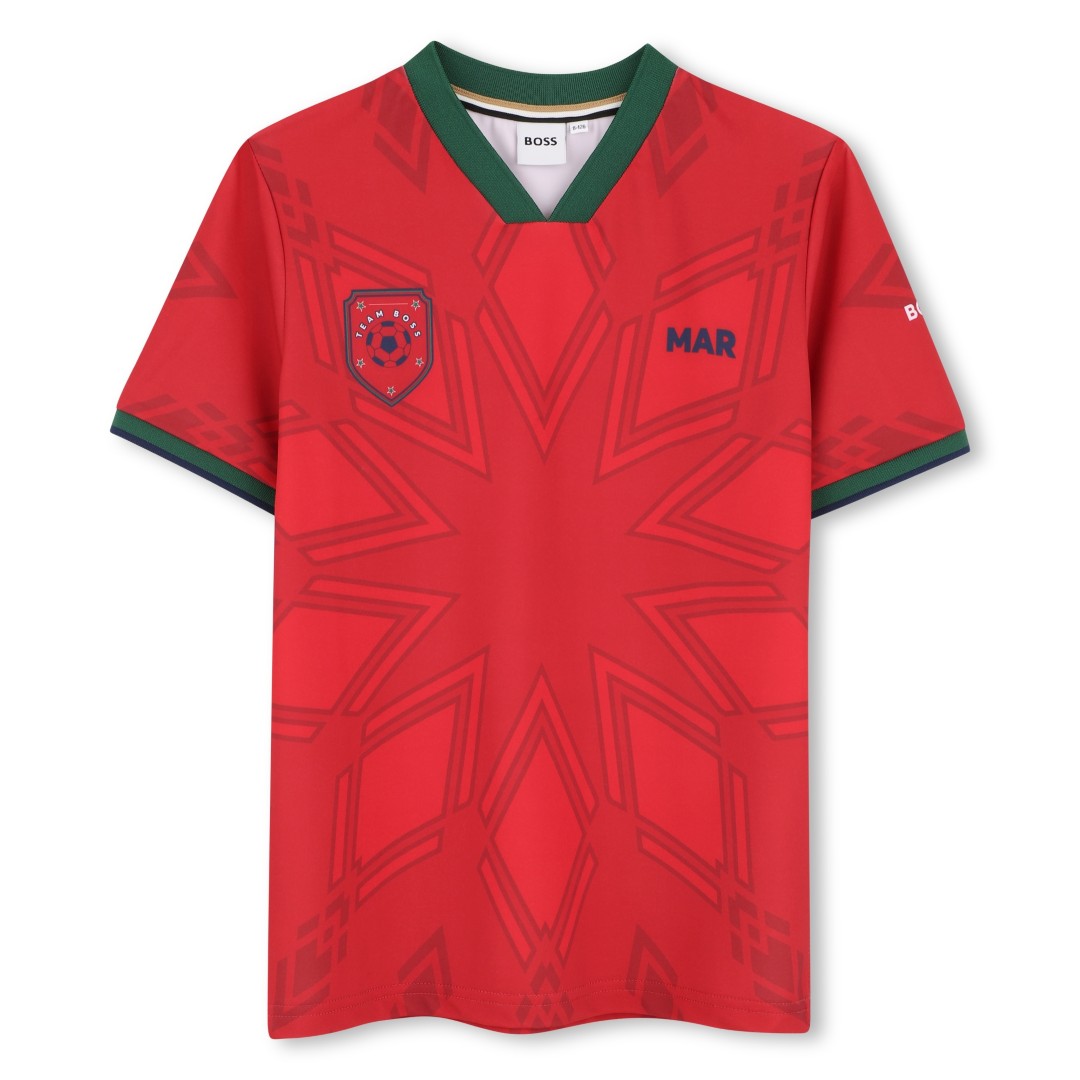 Maillot de football col V