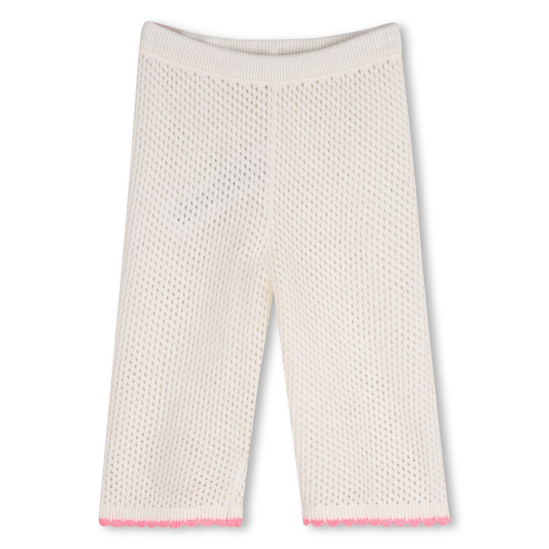 Pantalon large en tricot