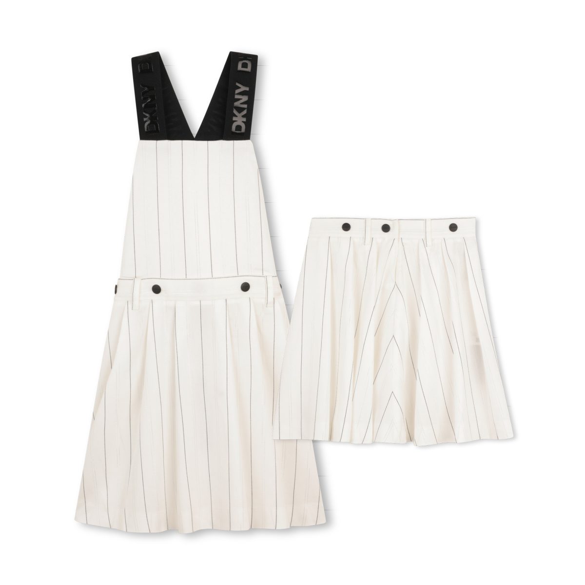 Robe 2 en 1 rayée