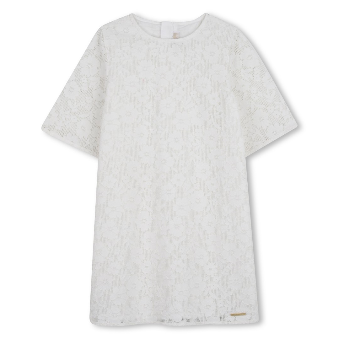 Robe de cérémonie manches courtes