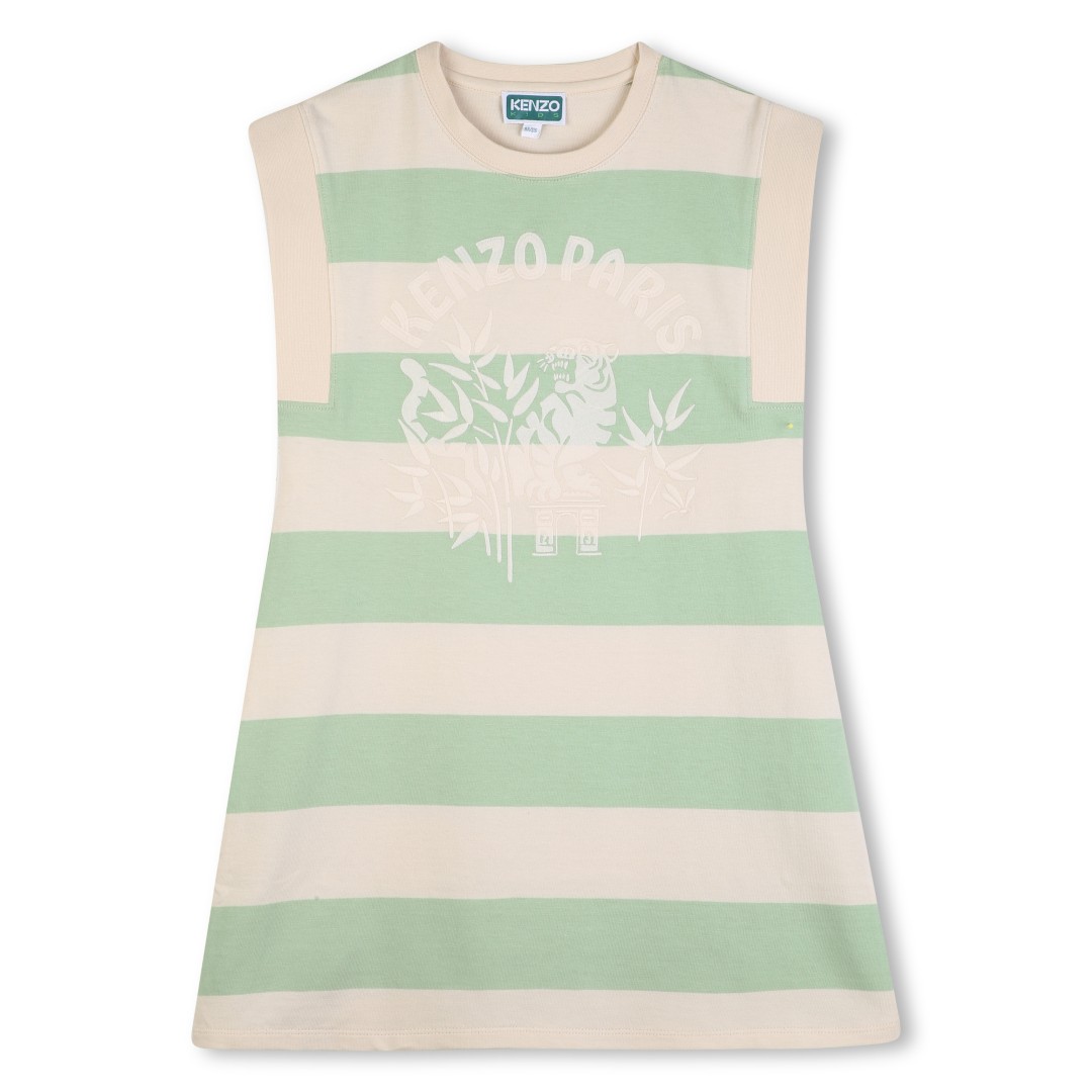 Robe rayée sans manches