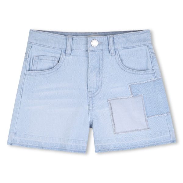 Short en denim