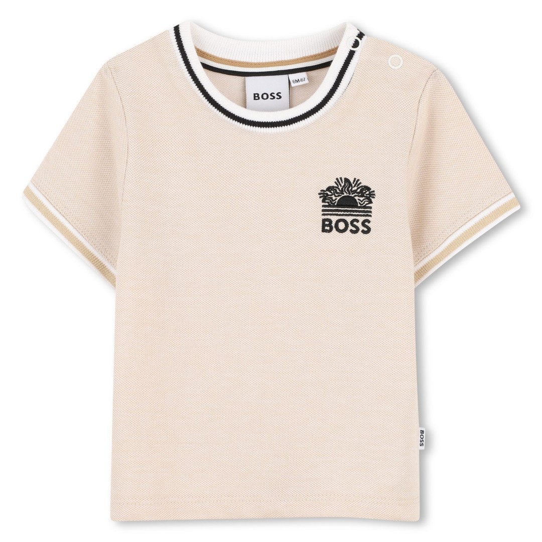 Tee-shirt manches courtes bicolore